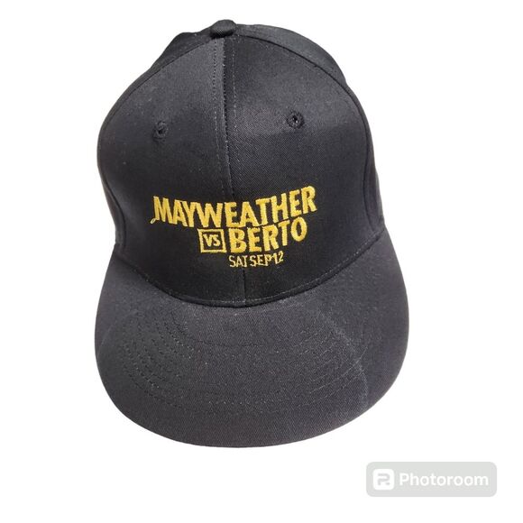 Head Saints Floyd Mayweather Jr vs Andre Berto High Stakes Promo Snapback Hat OS - Picture 5 of 7